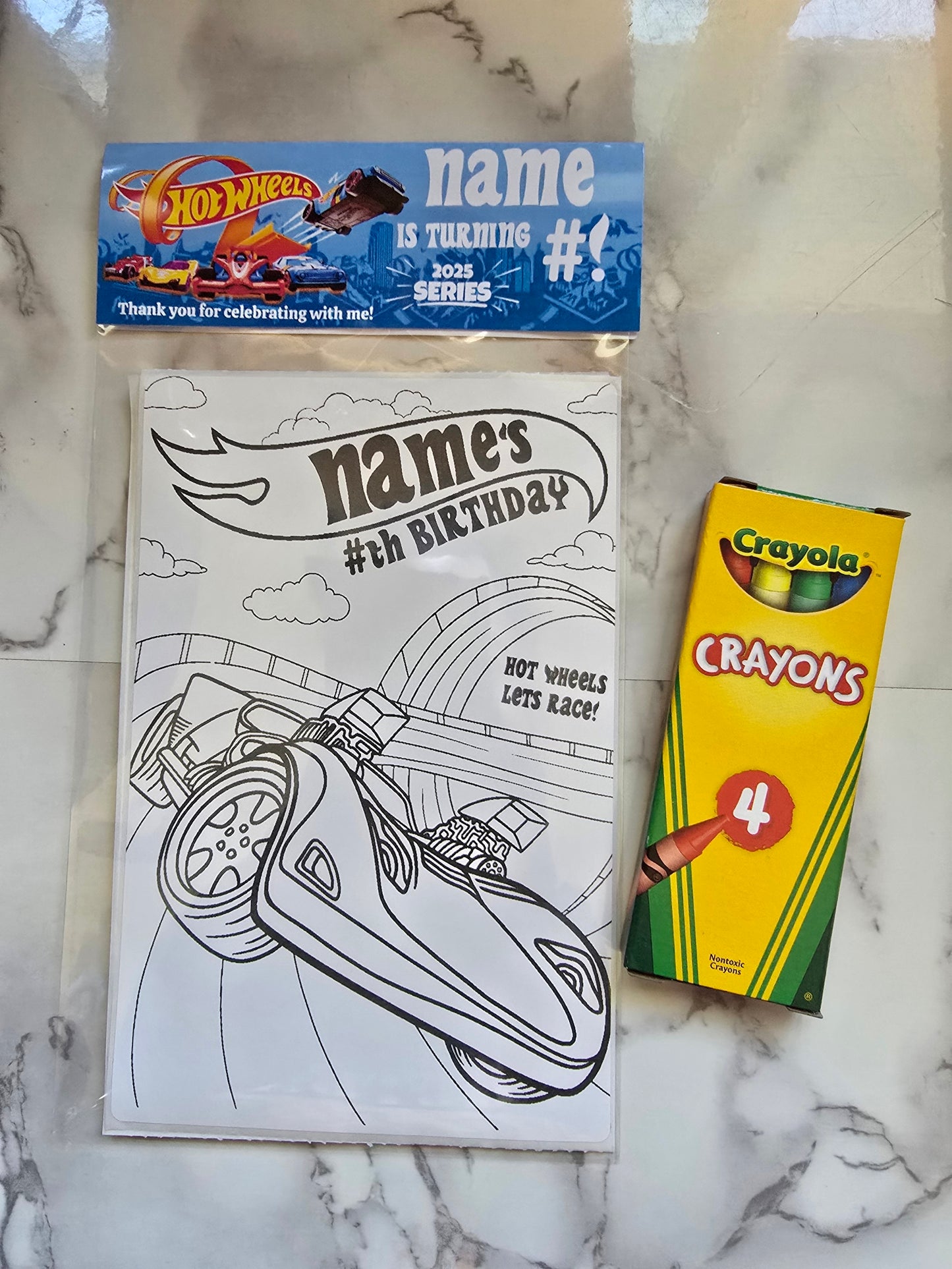 Hot Wheels Activity Coloring Sheets