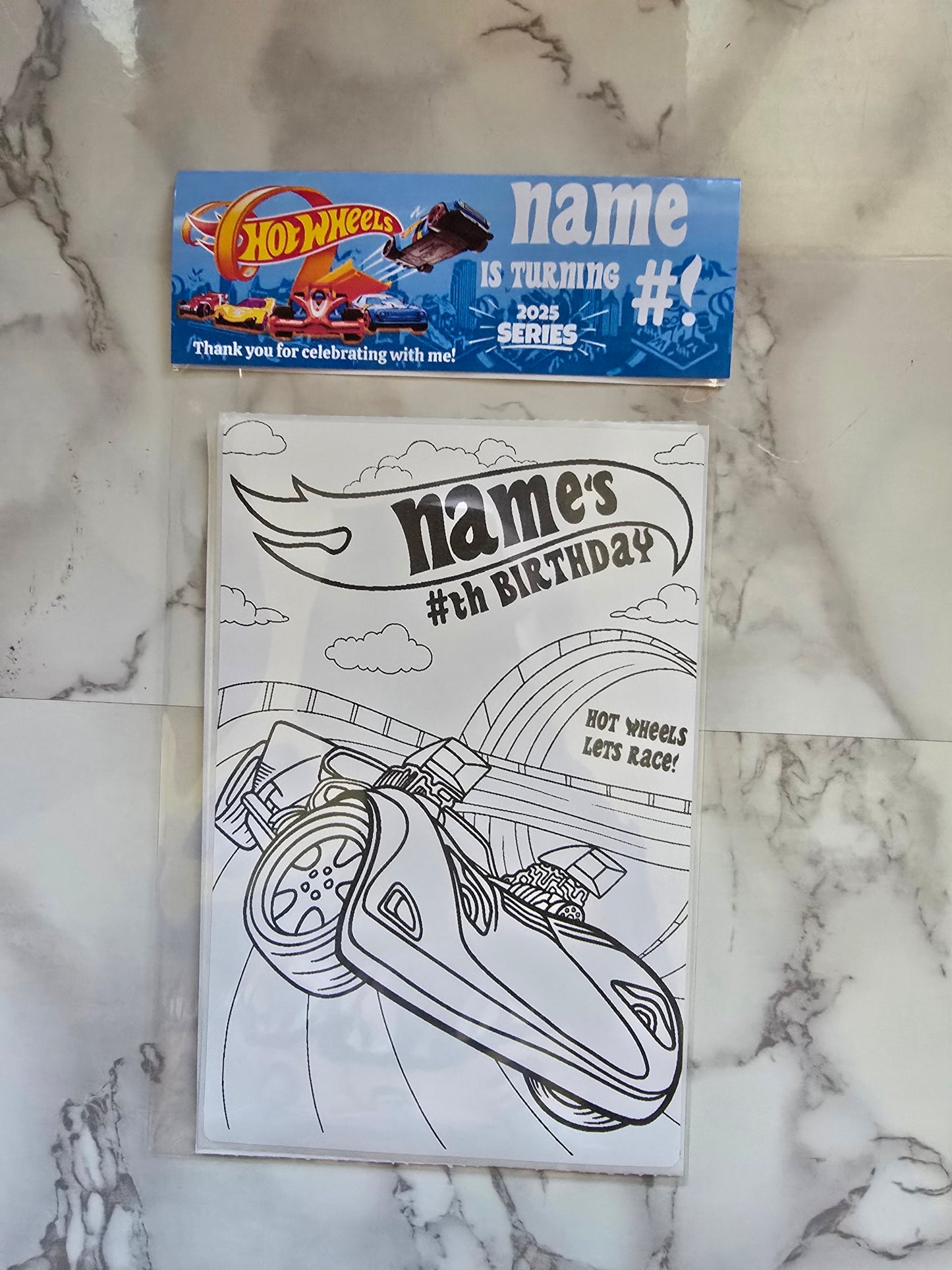 Hot Wheels Activity Coloring Sheets