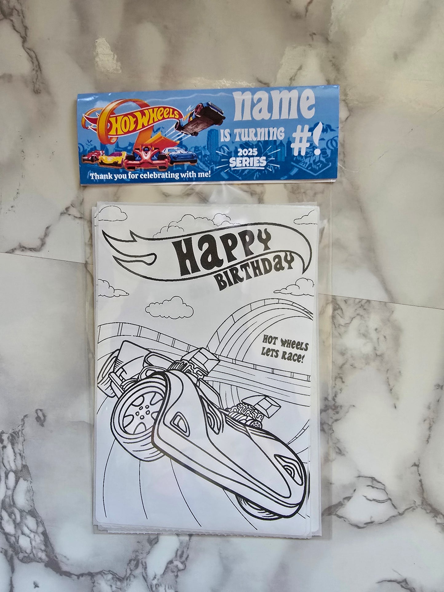 Hot Wheels Activity Coloring Sheets