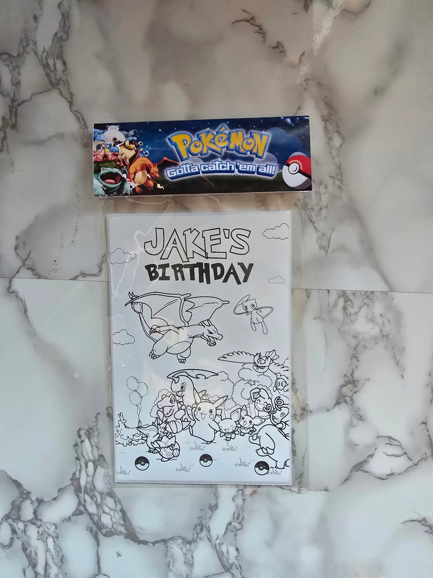 Pokemon Coloring Activity Sheets