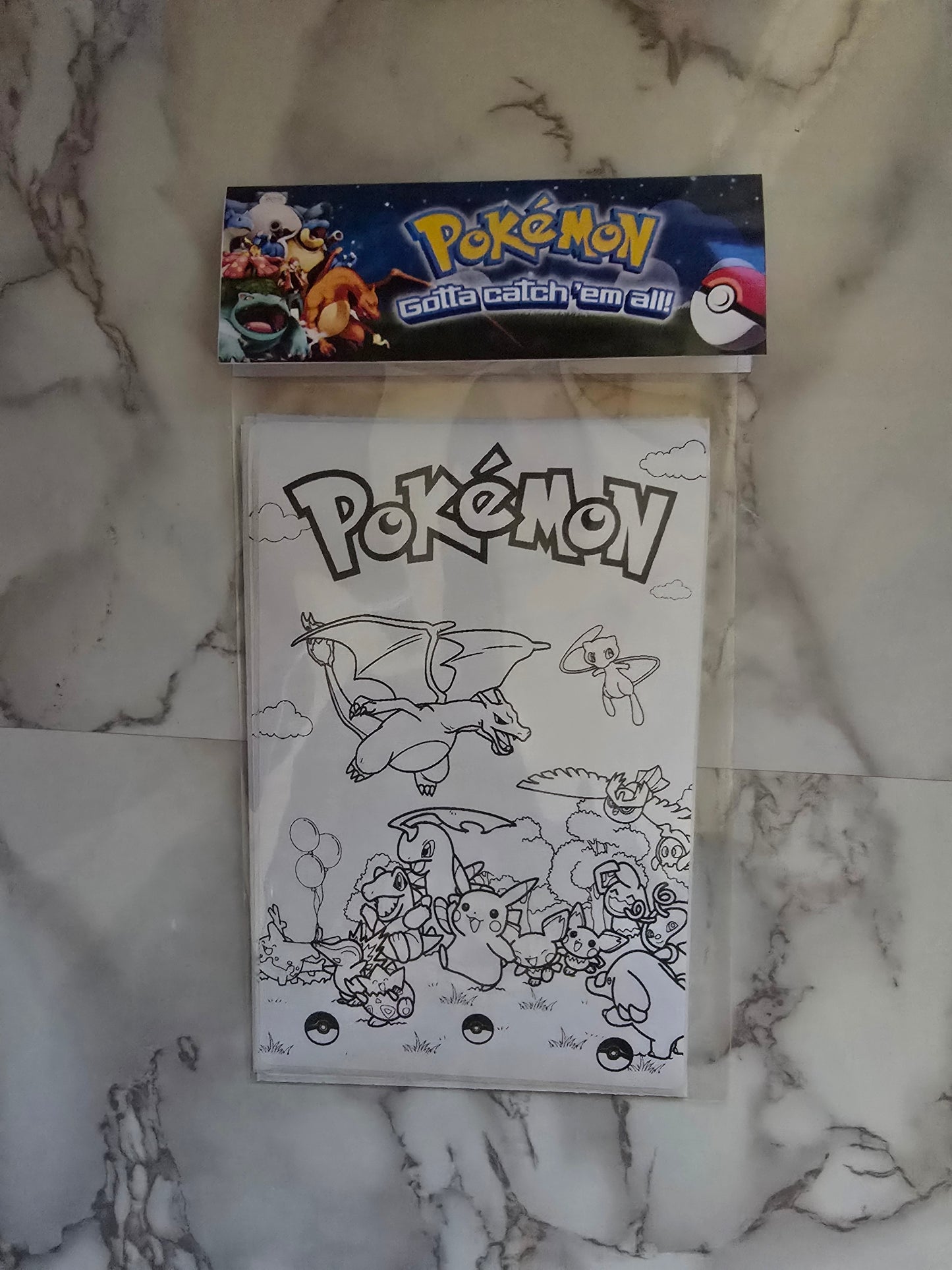 Pokemon Coloring Activity Sheets
