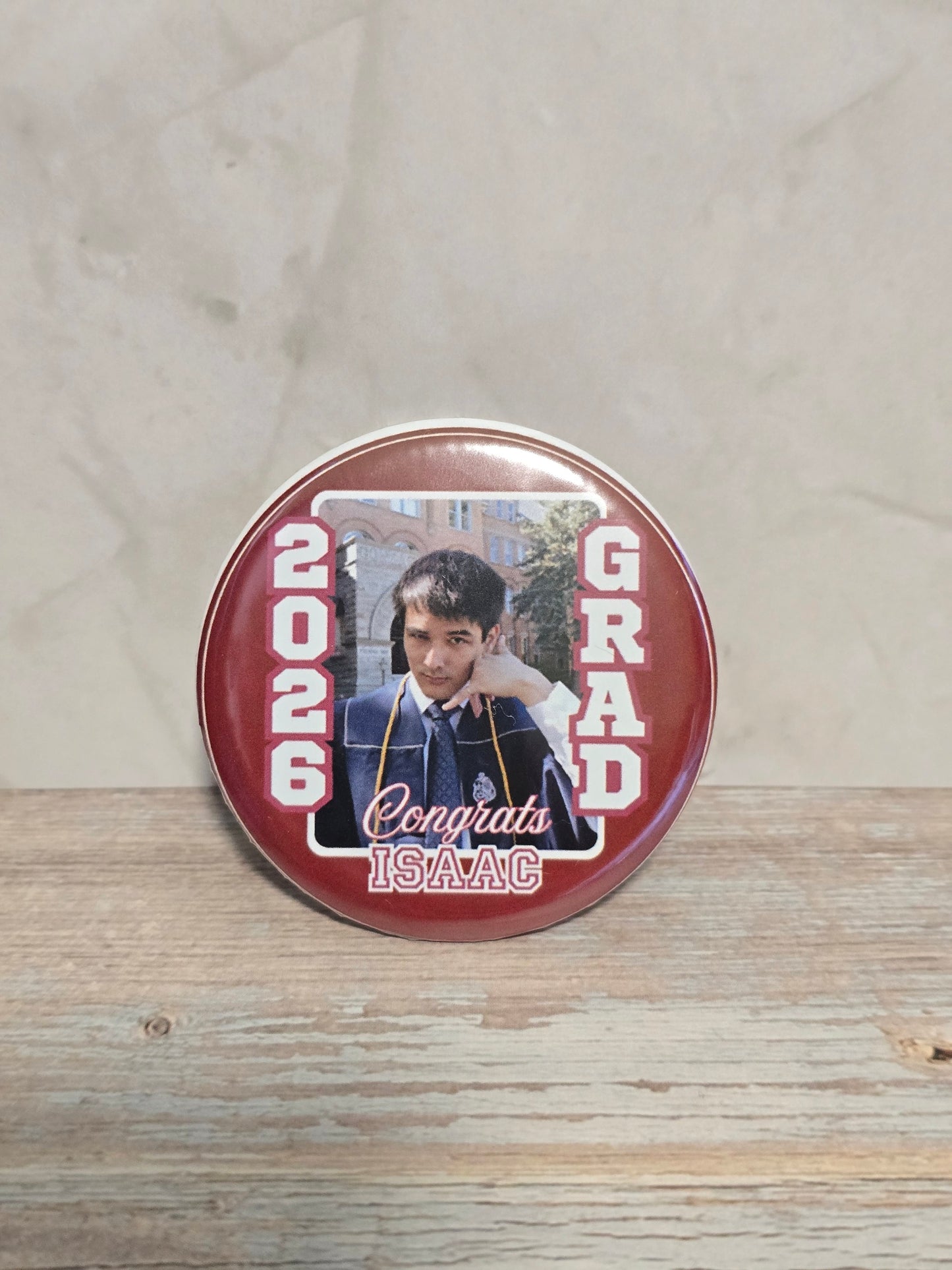 🎓 2" Graduation Buttons