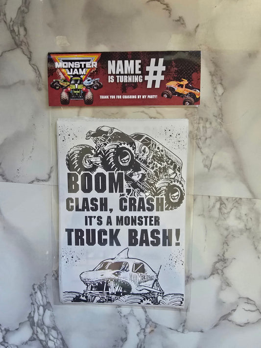 Monster Jam Activity Coloring Sheets